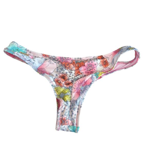 Victoria's Secret The Itsy Floral Bikini Bottom Scrunch Butt Sz XS - Picture 5 of 5